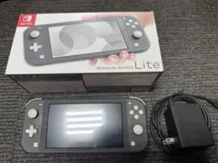 Nintendo Switch Lite 本体 グレー　64GBsdカード付き
