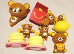 リラックマ ハッピーセット おもちゃ、 ガチャガチャ セット