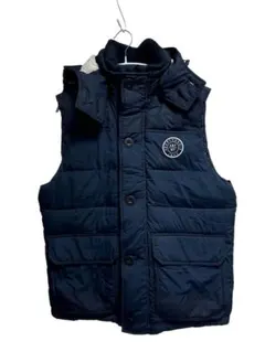 Abercrombie & Fitch ネイビー ダウンベスト Mのサムネイル