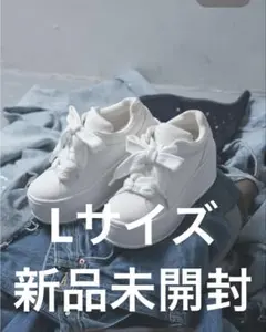 Darich プラットフォームインソールスニーカー WHT M - メルカリ