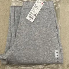 【新品】UNIQLO ドライスウェットカーブパンツ GIRLS 150 グレー