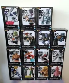 【新品未開封】ドラゴンボールZSOLIDEDGEWORKS15体セットフリーザ