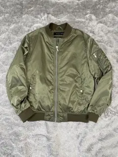 ZARA ザラ グリーン系 MA-1ジャケット