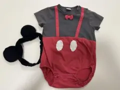 ミッキーなりきりロンパースセット 80サイズ