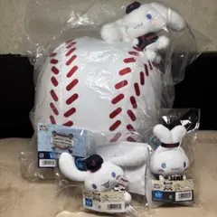 タイトーくじ 侍ジャパン×サンリオキャラクターズ C賞 D賞 LH賞 3点セット