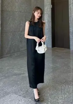 MARNO Amanda dress ワンピース　ブラック 2026年最新】アマンダワンピースの人気アイテム - メルカリ