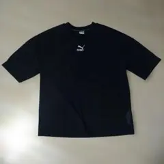 PUMA ブラック シースルー半袖Tシャツのサムネイル