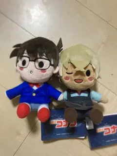 名探偵コナン　メモリアルカット　ゆるこれ　ぬいぐるみ　2点セット