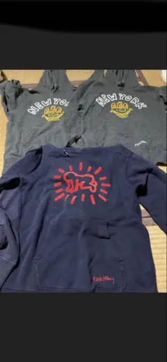 キースヘリングKeith Haring パーカー 3枚セット