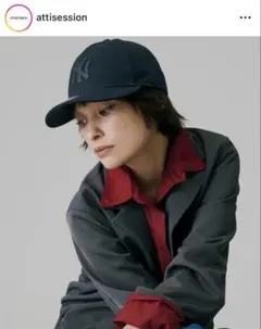 【新品タグ付き】attesession ニューエラ キャップ ヤンキース ロゴ