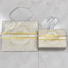 【美品】DIOR ショッパーバッグ ギフトボックス　中・小サイズ　ディオール