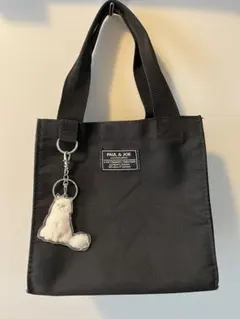 ポール&ジョーアクセソワ　バッグ　ブラック　トートバッグ