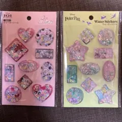 101匹わんちゃん＆ピーターパン ウォーターシール　セット