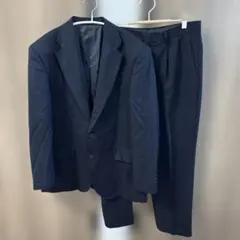 ★美品★REGAL ダークネイビー ストライプ ビジネススーツ★3万