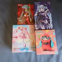 初音ミク　フィギュアセット