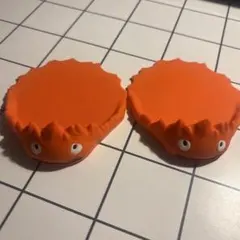 カルシファー　コースター 2枚セット　ジブリ　ハウルの動く城