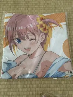 【未開封】中野一花 特大マルチクロス きゃらっとくじ 五等分の花嫁 A賞