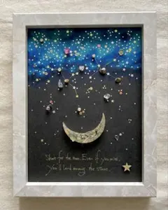 ちょこれいと様専用ページ　月の名言集✴︎シーグラスアート 夏 壁掛けタイプ