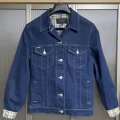 BURBERRY デニムジャケット ノバチェック柄