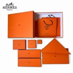 HERMES 巾着袋 6枚セット 各種 空箱まとめ売り - メルカリ