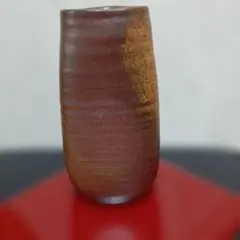 特価！備前焼　３角花瓶　23cm
