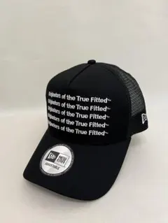 【NEW ERA】 ブラック トラッカーキャップ