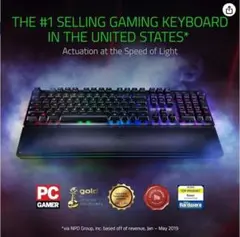 Razer Huntsman Elite JP ゲーミングキーボード（未使用）