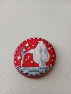 ディズニー刺繍缶バッチ2 ベイマックス