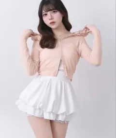 ♡Belle Charme♡ UV Cut Frill Zip Hoodieのサムネイル