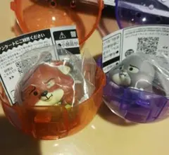 すねてマス　フィギュアマスコット　そのに　ズートピア　ガチャ　ジュディ　ニック