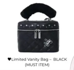 lumignon Vanity Bag lumignon バッグ ルミニョン 福袋限定 lumignon vanity bag バニティ ブラック - メルカリ