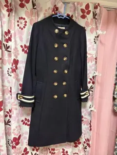 エミリーテンプルキュート　ネイビー ダブルボタン ロングコートのサムネイル
