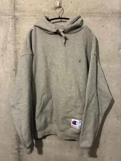 Champion スーパーフーディ プルオーバー グレー Mサイズ