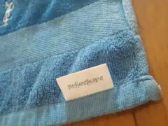 イヴ・サンローラン　タオルハンカチ　　　　　　YSL　(中古品)