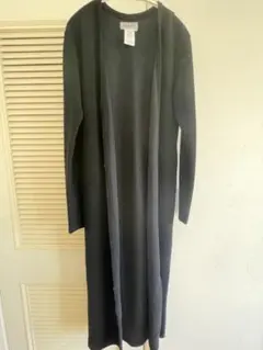 Yohji Yamamoto ロングカーディガン ブラック Mサイズのサムネイル