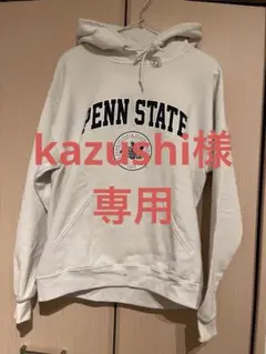 【値下げ】00's Jerzeesフーディー⭐︎カレッジ物⭐︎白×ネイビーロゴ