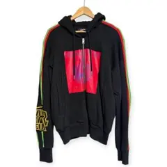 DIESEL プリントパーカー ブラック