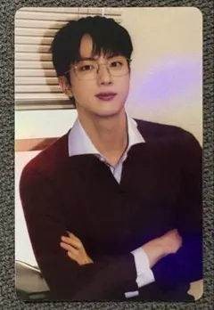 JIN ジン　ソクジン　BTS　ホログラム　トレカ　カード　防弾少年団