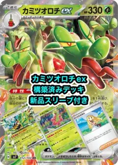 カミツオロチex 構築済みデッキ 本格構築 60枚 ポケモンカード - メルカリ