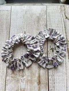 紫色のアームバンド　ハンドメイド