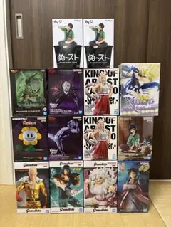 最新プライズ‼️ フィギュア まとめ売り 13個 鬼滅、ナルト
