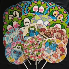カープ うちわ スライリー 坊や 13本＋3本(オマケ)セット