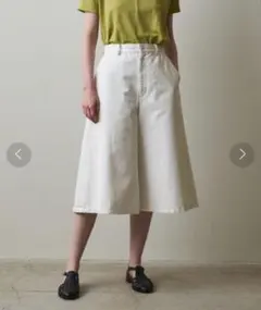 ＜Steven Alan＞COTTON CHINO GAUCHO PANTS