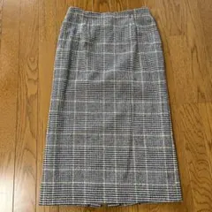 SLOBE IENA チェックのタイトスカート