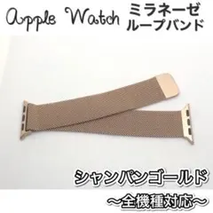 jcp★アップルウォッチ　ミラネーゼループベルト Apple Watchバンド