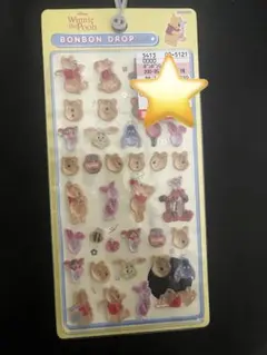 正規品✳︎くまのプーさん ボンボンドロップシール