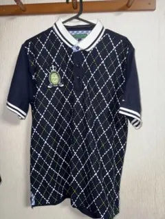 中古 サイズXL トミーゴルフ ポロシャツ ネイビーのサムネイル