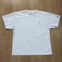 New Era Tシャツ ホワイト ロゴ　メンズ　速乾ポリエステル♡のサムネイル