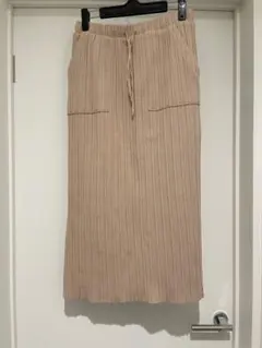 w closet リブニット タイトスカート ベージュのサムネイル