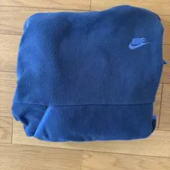Nike フリース フード付きパーカー 青　メンズM